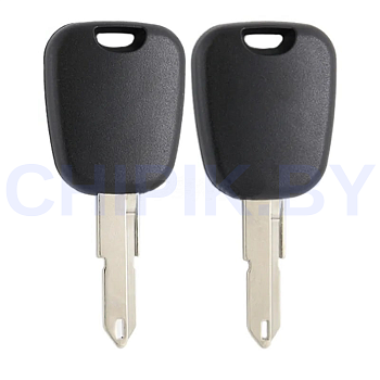 Заготовка авто ключа Пежо, Рено NE-36.P2 NE72AT0 NE72PA КНР под чип