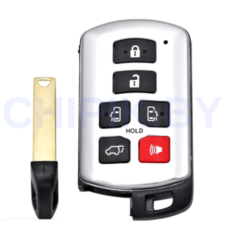 Пульт KEYDIY TIB07-6 с чипом 4D, 8А