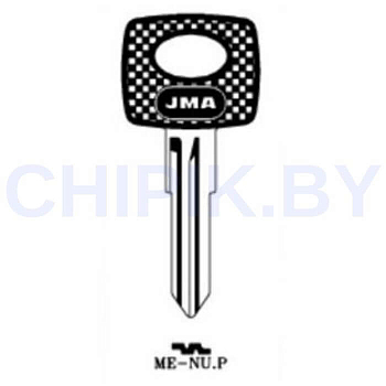 Заготовка авто ключа Мерседес ME-NU.P HU37P HF29P HFNUP17 Европа пластик