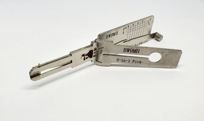 Отмычка и декодер Lishi для мотоцикла BW9MH BMW