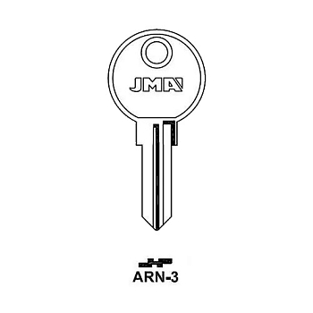 Заготовка ключа ARN-3 AB43 ABS101L ARM3 Европа Заготовка ключа ARN-3 AB43 ABS101L ARM3 Европа