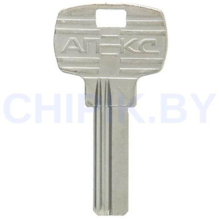 Заготовка ключа AP-1D APK2R APE2 AP1B APS2L (27,4*8,5*2,3) КНР