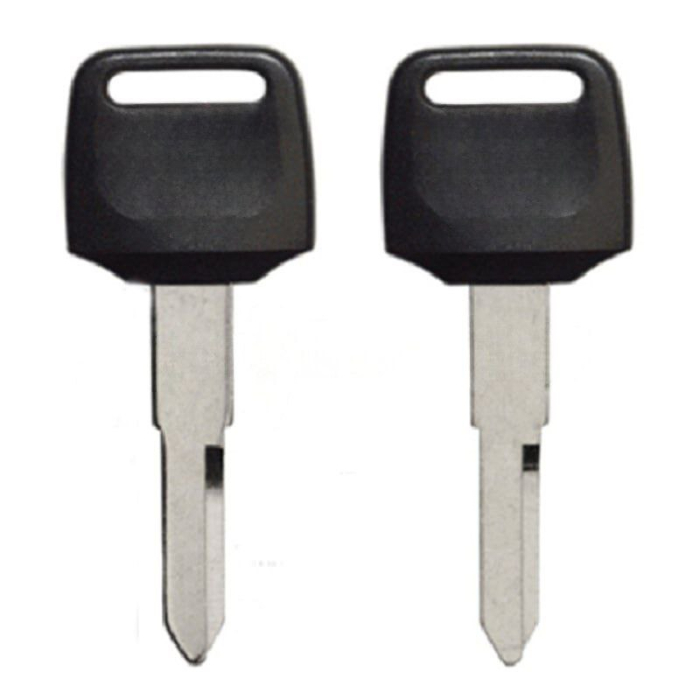 Ключ мотоцикл Хонда черный  лезвие левое короткое