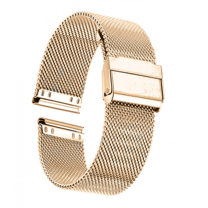 Ремешок сетка 22 мм, Бронза