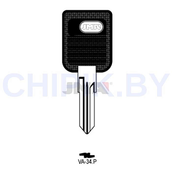 Заготовка авто ключа Рено VA-34.P VAC102DP VA87BP VC82P49 VE20BP Европа пластик