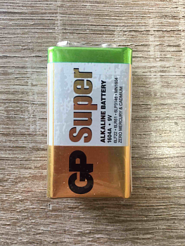 Батарейка Крона Алкалин 6LR61 BL1 GP