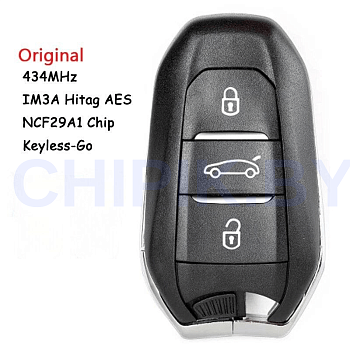 Ключ Пежо 5008, 508 смарт корпус с платой