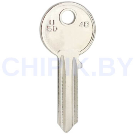 Заготовка ключа U-5D UL050 КНР