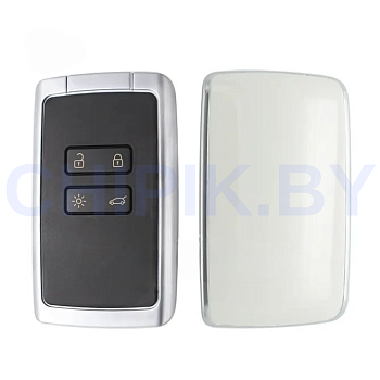 Смарт ключ Рено Меган, Талисман, Колеос корпус Белый