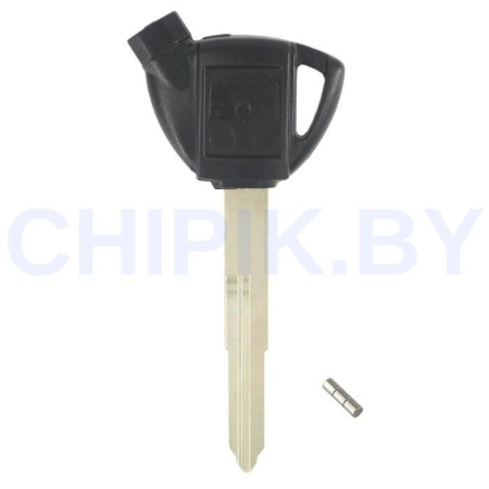 Ключ мотоцикла Сузуки SUZU-12D.P SZ14RAP SU24LP SZ14RP125 КНР под чип с магнитами