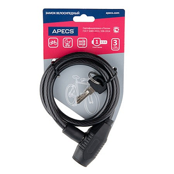 Замок велосипедный PD-81-80