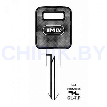 Заготовка авто ключа Фиат CL-7.P GT5EP FI4 FAG2SP GB7RP3 Европа пластик