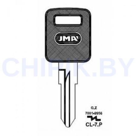 Заготовка авто ключа Фиат CL-7.P GT5EP FI4 FAG2SP GB7RP3 Европа пластик