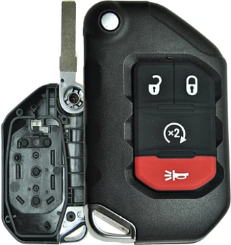 Ключ Джип Гладиатор выкидной корпус