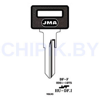 Заготовка авто ключа Вольво HU-DF.P HU52P HF57P HF46P17 HU38P Европа пластик