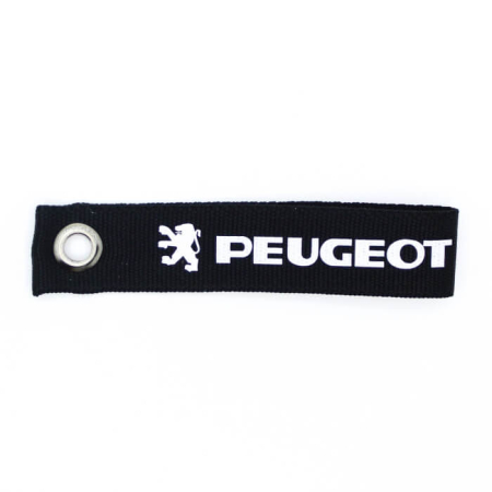 Брелок ткань PEUGEOT