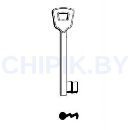 Заготовка ключа NEF-2Z8 8NFHL P17LF8 46NF8L