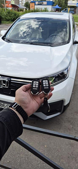 Хонда CR-V изготовление дубликата чип ключа зажигания