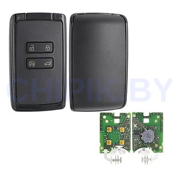 Ключ Рено Талисман смарт карта с платой