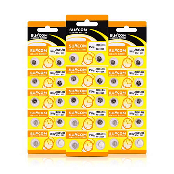 Батарейка AG4/177/377/LR626/626/SR626 Suncom