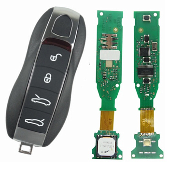Ключ Порше Панамера, Бокстер, 911 смарт корпус с платой 4 кнпоки