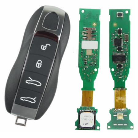 Ключ Порше Панамера, Бокстер, 911 смарт корпус с платой 4 кнпоки