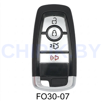 Пульт Lonsdor FO30-07 Ford, 4 кнопки