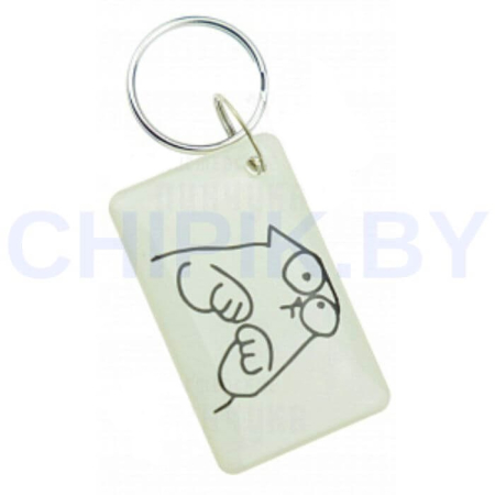 Заготовка для домофонного ключа RFID Em-Marin Метка (Комиксы)