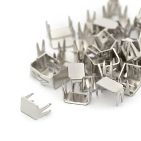 Ограничитель Стопор "Столик" для молнии Хром