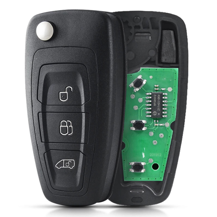 Ключ Форд Транзит выкидной корпус с платой