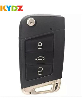 Пульт KYDZ с чипом pcf7942 HITAG2 46 433 МГц 3 кнопки тип 2