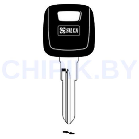 Заготовка авто ключа Пежо NE-18.P1 Европа под чип