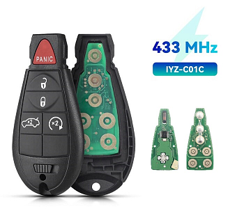 Ключ Крайслер Тоун Кантри смарт ключ с платой